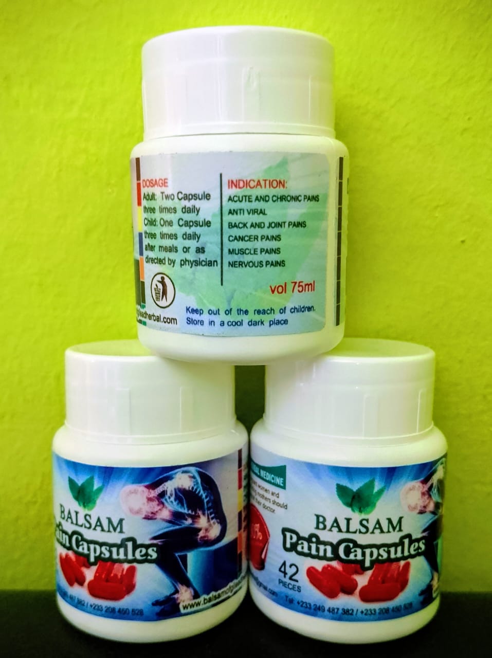 Balsam Pain Capsules